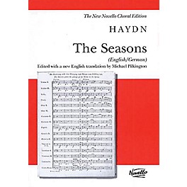 Novello The Seasons (New Edition - English/German) (Vocal Score) SATB Composed by Franz Joseph Haydn