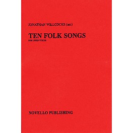 Novello Ten Folk Songs SSA Composed by Various Arranged by Jonathan Willcocks