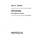 Novello 24 Introits and Introductory Sentences (Vocal Score) SATB Composed by Eric Thiman thumbnail