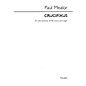 Novello Crucifixus (Vocal Score (Organ Reduction)) SATB, Organ Composed by Paul Mealor thumbnail
