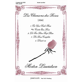 Peer Music Contre qui, rose (Against whom, rose) (from Les Chansons des Roses) SATB a cappella by Morten Lauridsen