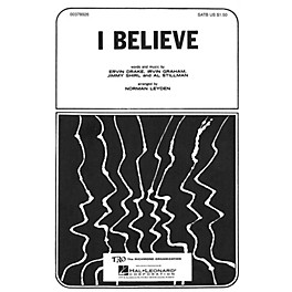 TRO ESSEX Music Group I Believe Arranged by Norman Leyden