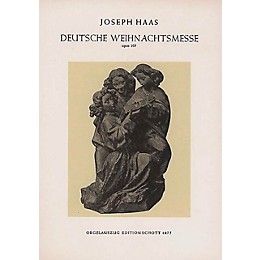 Schott German Christmas Mass (Vocal Score) Composed by Joseph Haas