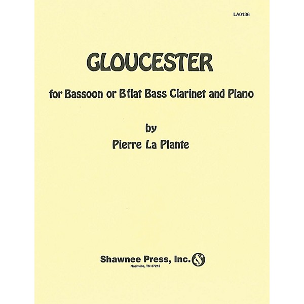 Hal Leonard Gloucester Bassoon (or B Flat Bass Clarinet)/Piano Clarinet