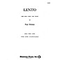Hal Leonard Lento (Tuba in C (B.C.) and Piano) Tuba Composed by Paul Holmes thumbnail