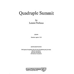 Hal Leonard Quadruple Summit Saxophone