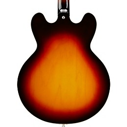 Gibson 2018 ES-330 Thinline Hollowbody Electric Guitar Sunset Burst 5-ply Black Pickguard