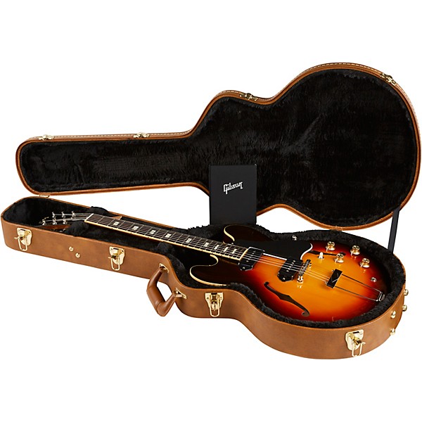 Gibson 2018 ES-330 Thinline Hollowbody Electric Guitar Sunset Burst 5-ply Black Pickguard