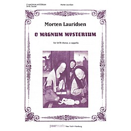 Peer Music O Magnum Mysterium SATB a cappella Composed by Morten Lauridsen