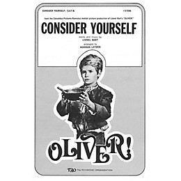 TRO ESSEX Music Group Consider Yourself (from Oliver) SATB Arranged by Norman Leyden
