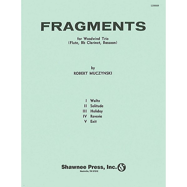 Hal Leonard Fragments Flute/Clarinet/Bassoon