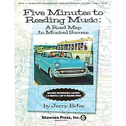 Shawnee Press Five Minutes to Reading Music - A Roadmap to Musical Success music activities & puzzles