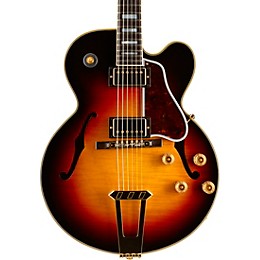 Clearance Gibson 2018 ES-275 Custom Hollowbody Electric Guitar Sunset Burst 4-ply Tortoise Shell Pickguard