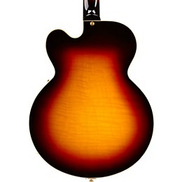 Clearance Gibson 2018 ES-275 Custom Hollowbody Electric Guitar Sunset Burst 4-ply Tortoise Shell Pickguard