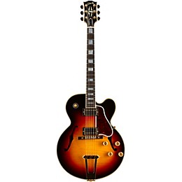 Clearance Gibson 2018 ES-275 Custom Hollowbody Electric Guitar Sunset Burst 4-ply Tortoise Shell Pickguard