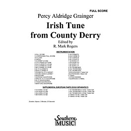 Southern Irish Tune from County Derry Concert Band Level 3 by Percy Aldridge Grainger Arranged by R. Mark Rogers