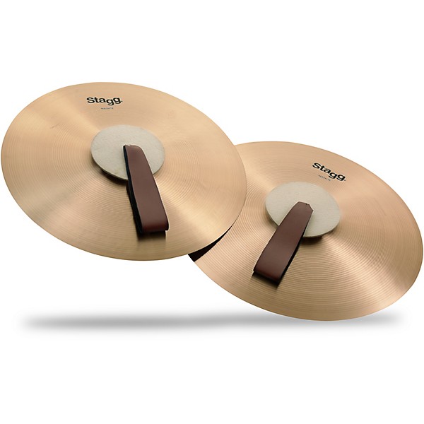 Stagg STAGG 14" Marching/Concert cymbals - Pair 16 in.