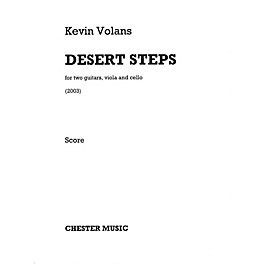 Chester Music Desert Steps (Two Guitars, Viola, and Cello Study Score) Music Sales America Series by Kevin Volans