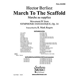 Southern March to the Scaffold (Band/Concert Band Music) Concert Band Level 4 Arranged by R. Mark Rogers