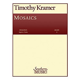 Southern Mosaics (Band/Concert Band Music) Concert Band Level 4 Composed by Timothy Kramer