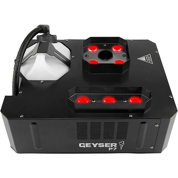 CHAUVET DJ Geyser P7 Compact Fog Machine With RGBA+UV LED and Wireless Remote