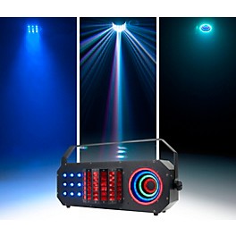 American DJ Startec Boom Box FX3 3-in-1 LED Derby, Wash and SMD Lighting Effect Black