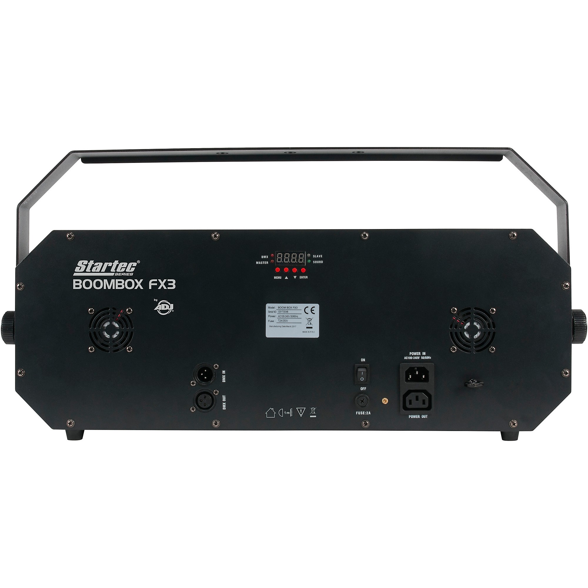 American DJ Startec Boom Box FX3 3-in-1 LED Derby, Wash and