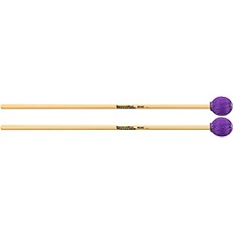 Innovative Percussion Rattan Marimba/Vibraphone Mallets Medium Hard Purple Cord