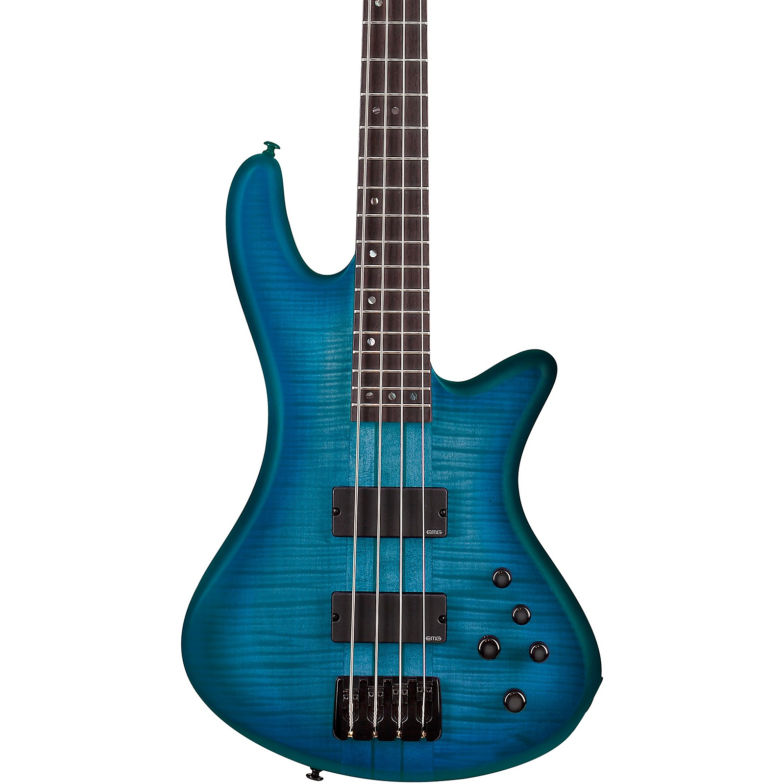 Schecter Guitar Research Stiletto Studio-4 Electric Bass Guitar Ocean Blue  Burst