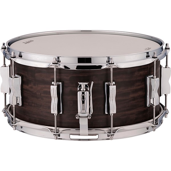 Clearance Ludwig Standard Maple Snare Drum with Aged Ebony Stain 14 x 6.5 in.