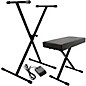 On-Stage KPK6520 Keyboard Stand/Bench Pack With Sustain Pedal thumbnail