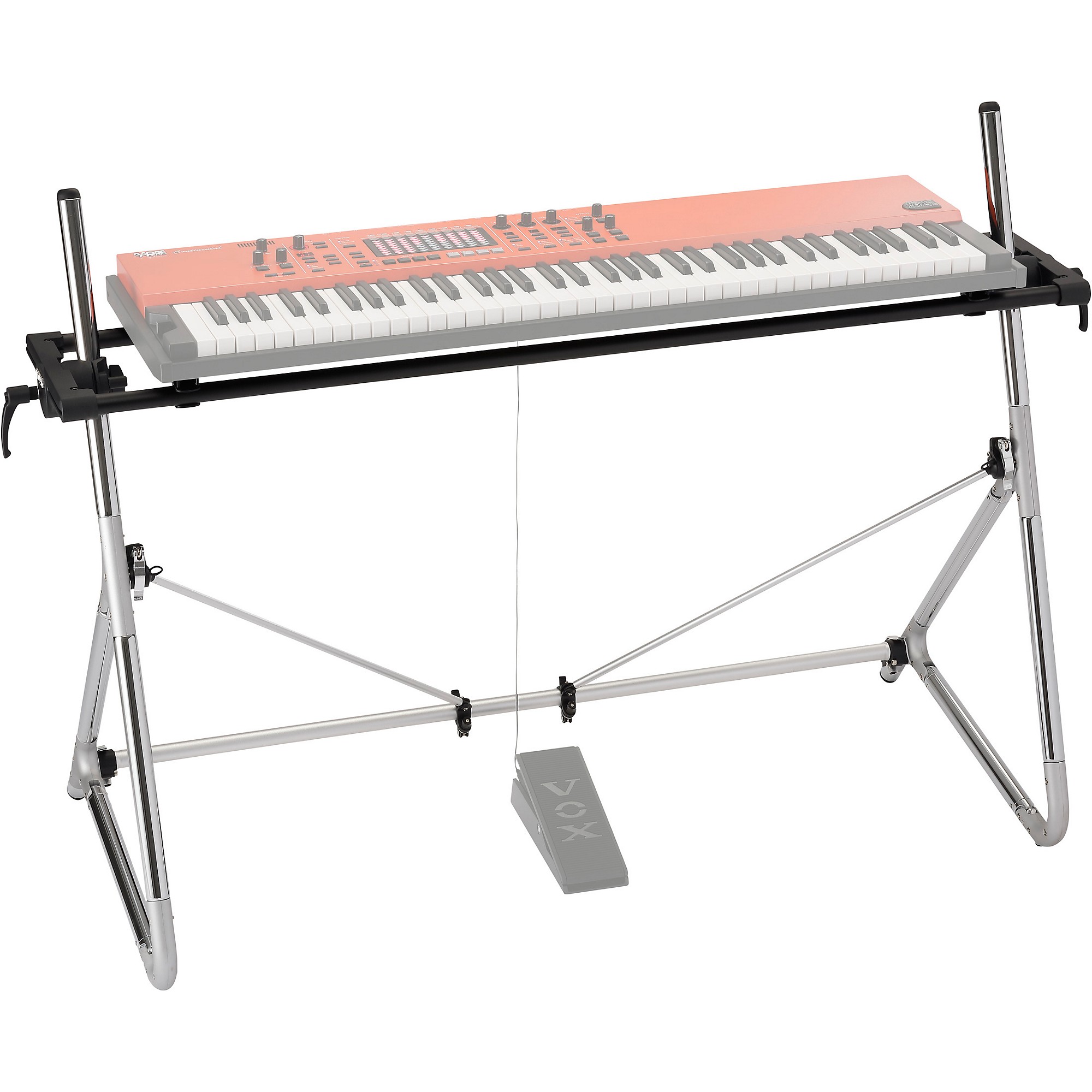 VOX キーボードスタンド VOX Stand - Vox Continental 61/73 Silver | Guitar Center