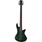 Schecter Guitar Research Stiletto Studio-5 5-String Electric Bass Guitar Emerald Green Burst