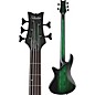 Open Box Schecter Guitar Research Stiletto Studio-5 5-String Electric Bass Guitar Level 1 Emerald Green Burst