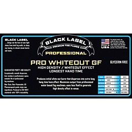 Black Label Pro Whiteout 5-Gallon Heavy Density, White-Out Effect, Longest Hang Time, Glycerin-Free Fog Fluid