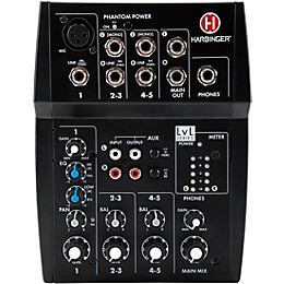 Harbinger L502 Mixer with Harbinger VARI PA Package 12" Mains