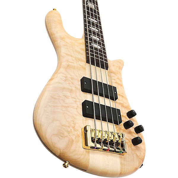 Spector Euro5LX 5-String Electric Bass Guitar Natural Matte