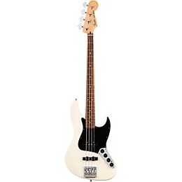 Fender Deluxe Active Jazz Bass Pau Ferro Fingerboard Olympic White