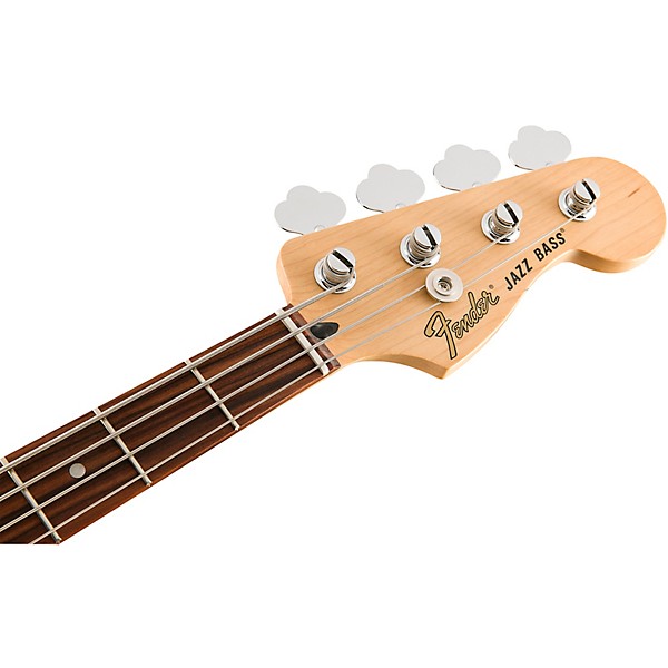 Fender Deluxe Active Jazz Bass Pau Ferro Fingerboard Olympic White