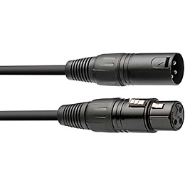 Stagg DMX cable, XLR/XLR (m/f) 1.5 ft. Black