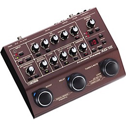 BOSS AD-10 Acoustic Guitar Multi-Effects Pedal Brown