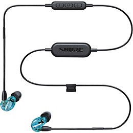 Open Box Shure SE215-K-BT1 Wireless Sound Isolating Earphones with Bluetooth Special Edition Blue Level 1