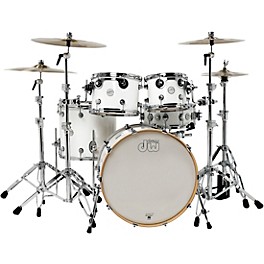 DW Design Series 5-Piece Lacquer Shell Pack Gloss White