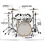 DW Design Series 5-Piece Lacquer Shell Pack Gloss White