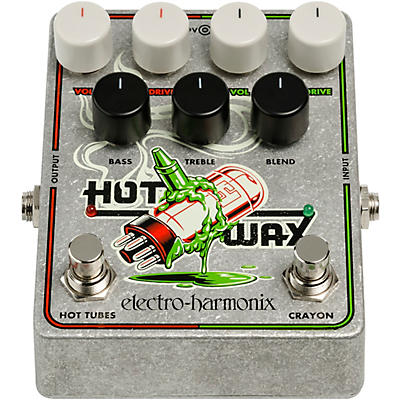 Electro-Harmonix Hot Wax Multi-Overdrive Effects Pedal for sale