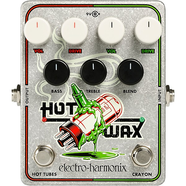 Electro-Harmonix Hot Wax Multi-Overdrive Effects Pedal