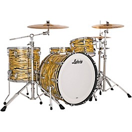 Ludwig Classic Maple 3-Piece Pro Beat She... Ludwig Classic Maple 3-Piece Pro Beat Shell Pack With 24" Bass Drum Lemon Oyster