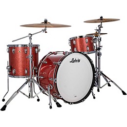 Ludwig Classic Maple 3-Piece Pro Beat Shell Pack With 24" Bass Drum Hybrid Copper Sparkle