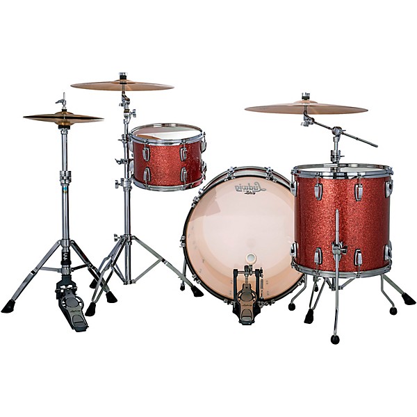 Ludwig Classic Maple 3-Piece Pro Beat Shell Pack With 24" Bass Drum Hybrid Copper Sparkle