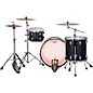 Ludwig Classic Maple 3-Piece Pro Beat Shell Pack With 24" Bass Drum Hybrid Black Sparkle